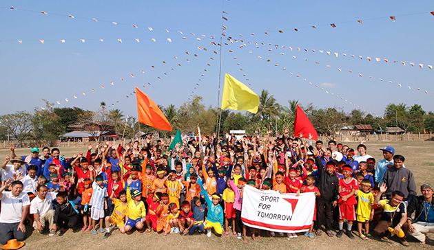 【Thailand／Laos】“UNDOKAI (Sports Day)” trial project held in Thailand and Laos.9