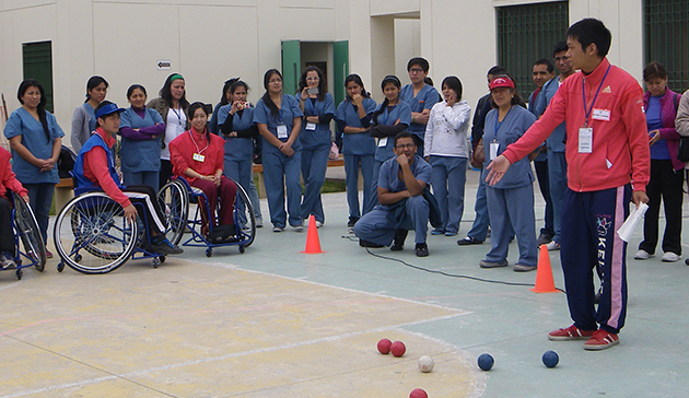 【Peru】Disabled Sports Project by JICA Senior Volunteers (SV)2