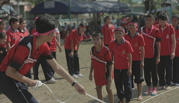 【Thailand／Laos】“UNDOKAI (Sports Day)” trial project held in Thailand and Laos.3