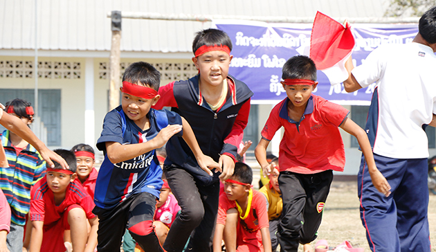 【Thailand／Laos】“UNDOKAI (Sports Day)” trial project held in Thailand and Laos.5