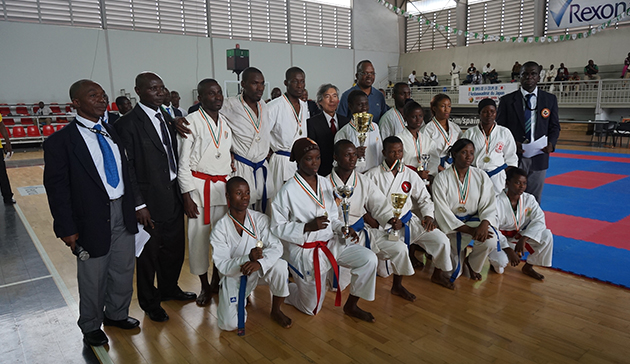 【Cote d’Ivoire】Côte d’Ivoire Karate / Martial Arts Federation Karate Dojo Development3