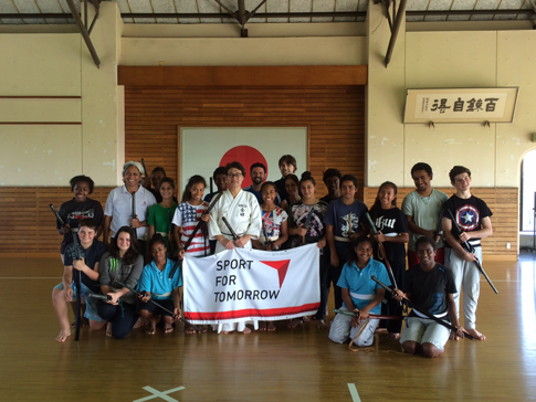 国際武道大学による外国人武道・スポーツ研修者に対する支援活動8