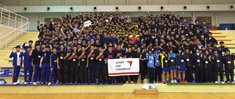 The 8th Sanix Cup Under 17s International Handball Exchange Tournament3