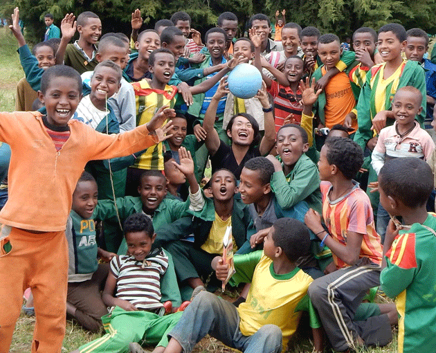 【Ethiopia／Japan Overseas Cooperation Volunteers Activities Report】　　</br>A bright future for Ethiopian children through sport1
