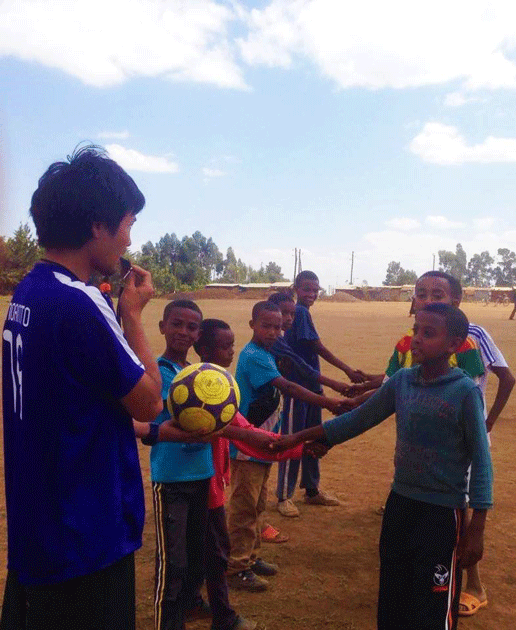 【Ethiopia／Japan Overseas Cooperation Volunteers Activities Report】　　</br>A bright future for Ethiopian children through sport3