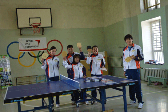 【Mongolia】Assistance with a Sporting Environment for the Mongolian Special Olympics National Table Tennis Team3