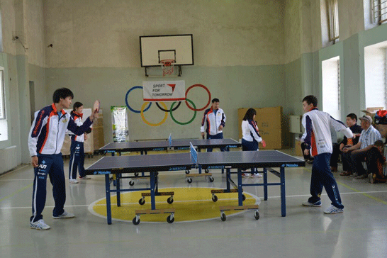【Mongolia】Assistance with a Sporting Environment for the Mongolian Special Olympics National Table Tennis Team4