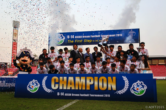 【Thailand】U14 ASEAN Dream Football Tournament 20155