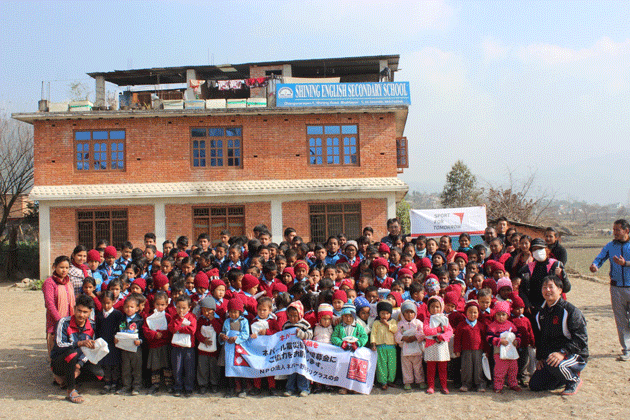 野球大会開催を目指したネパール震災復興支援2
