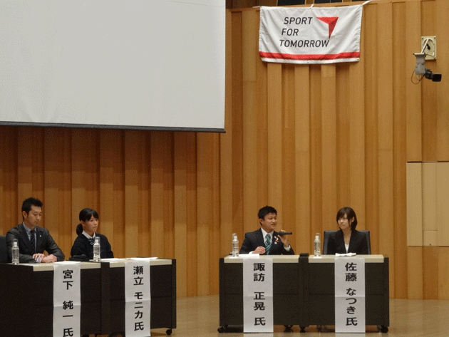 Koto Bay Festival 2015</br> Panel discussion by an Olympic medalist and </br>a Paracanoe team athlete supported by Koto City1