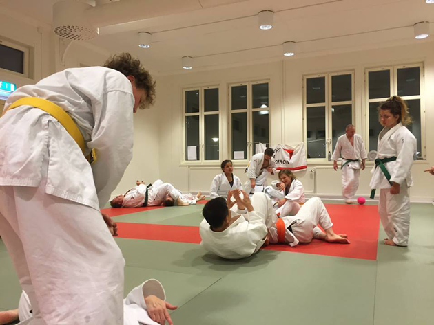 【Sweden】Judo groundwork camp in Boden </br> (Judo training session for physically impaired and non-impaired people)5
