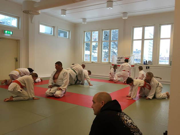 【Sweden】Judo groundwork camp in Boden </br> (Judo training session for physically impaired and non-impaired people)3