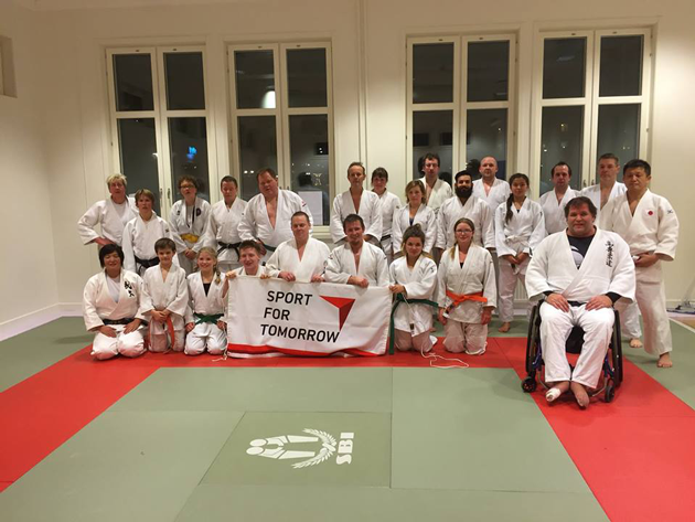 【Sweden】Judo groundwork camp in Boden </br> (Judo training session for physically impaired and non-impaired people)1