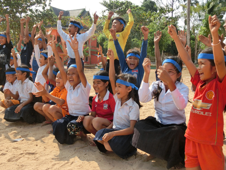 カンボジア運動会・体育・スポーツ支援プロジェクト4