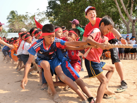 カンボジア運動会・体育・スポーツ支援プロジェクト3