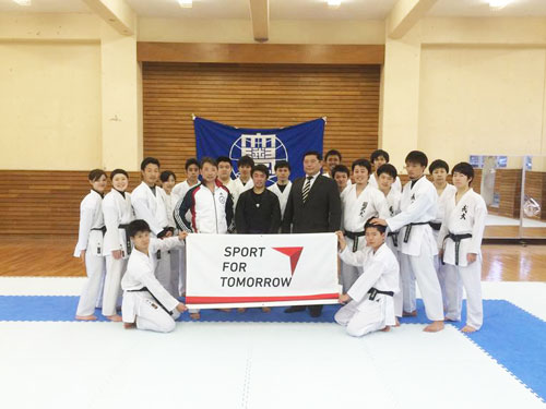Support for Foreign Martial Arts and Sports Trainees by International Budo University (2015 FY 2nd half report)8