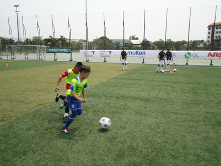 JDFA Football Clinic in Udonthani2