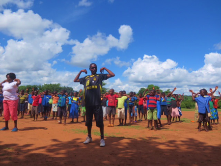 マラウイにおける「UNDOKAI」「ラジオ体操」の実施4