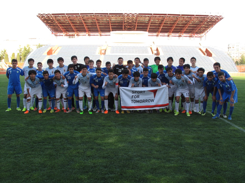 中央アジアサッカー協会(CAFA）支援1