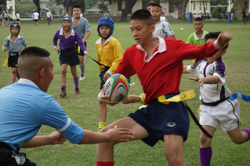 【Thailand】Japan-Thailand Kids Tag Rugby Exchange1