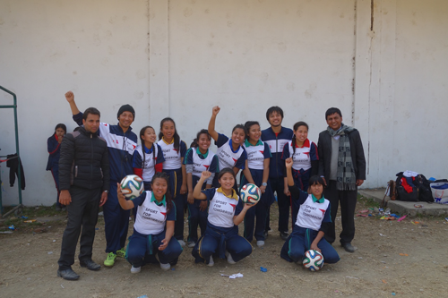スポーツを通じたネパール震災復興支援4