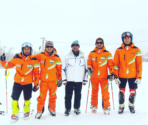 【India】Winter Games Federation of India, alpine skiers and directors inviting program</br>Sports diplomacy promotion program1