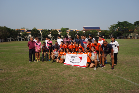 【Thailand】Sport for Tomorrow</br>Women’s Rugby Clinic in Bangkok4