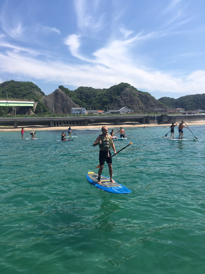 Surfing (SUP) Class for International Students2