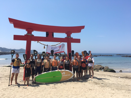 Surfing (SUP) Class for International Students7