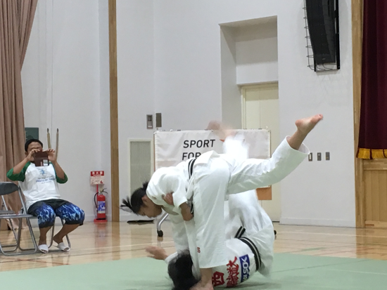 Beginners-level Martial Arts Class for JICA Trainees1