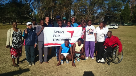 【Zimbabwe】Paralympic Track and Field skills training session in Zimbabwe2