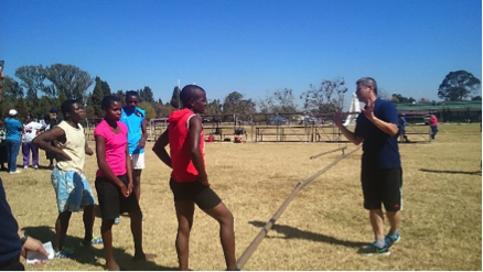 ジンバブエにおける障がい者陸上競技講習会事業3