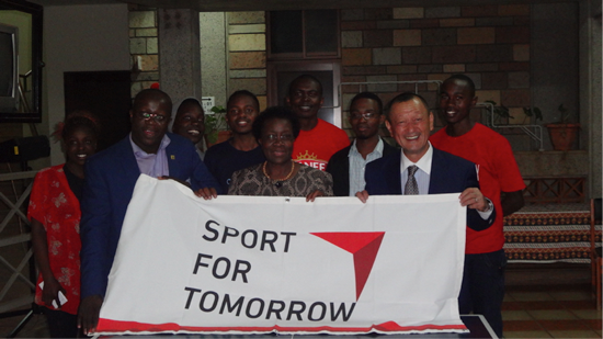 TICAD Ⅵ公式サイドイベント「日本・アフリカ学生イノベーターズ・エクスポ」</br> 開催に合わせたスポーツ交流プログラムの実施1