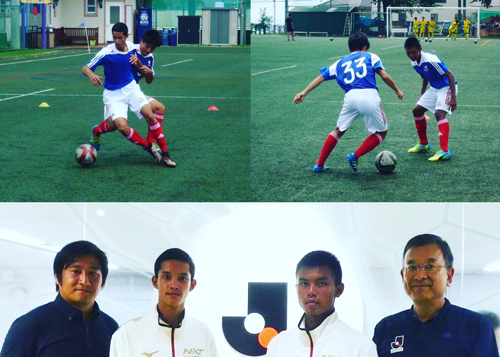 タイ人選手、Jリーグクラブアカデミーへの短期留学および交流活動2