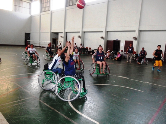 【Laos】Wheelchair Basketball Promotion3
