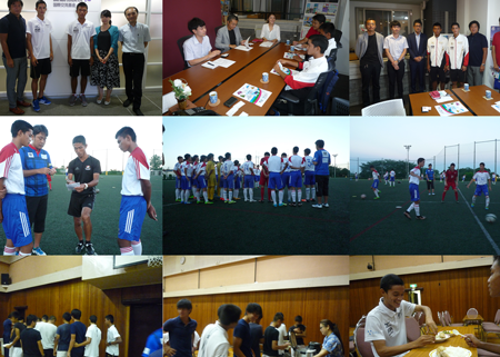 タイ人選手、Jリーグクラブアカデミーへの短期留学および交流活動1