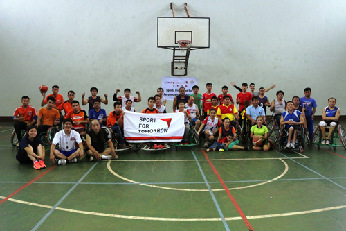 【Laos】Wheelchair Basketball Promotion4