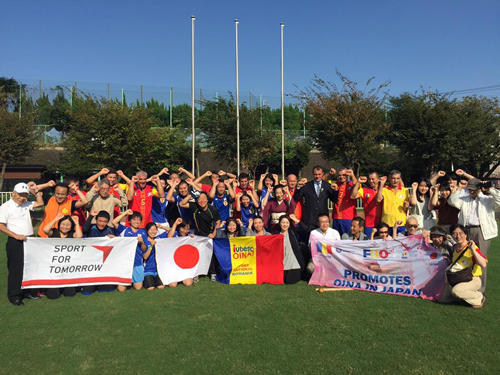 International Exchange Match between Romanian Traditional Sports “Oina” and New Sports “Sports tag” based on Japanese Traditional Culture7
