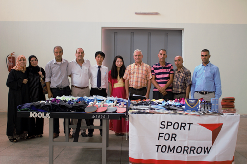 【Morocco】Support for Table Tennis Equipment by JICA Volunteer1