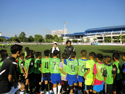 JDFA Football Clinic in Suphanburi3