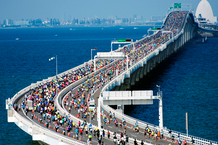 Chiba Aqualine Marathon in 20161