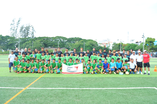ベトナムサッカー連盟連携プログラム</br>「子どもたちにスポーツする機会を」3
