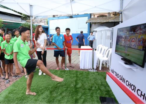 ベトナムサッカー連盟連携プログラム</br>「子どもたちにスポーツする機会を」5