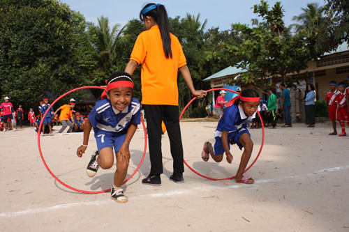 カンボジアにおける運動会・体育・スポーツ支援活動（2016年度）7