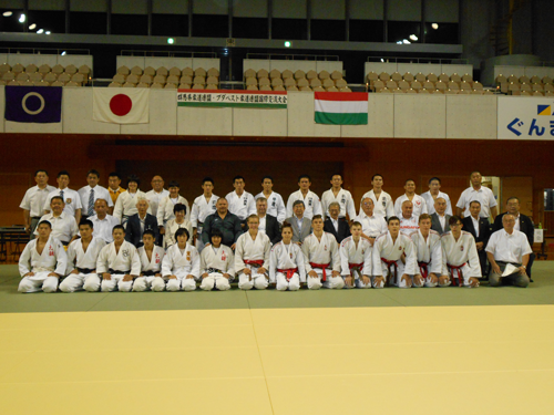 International Exchange Project by Maebashi City, Gunma Prefecture Judo Federation, Budapest Judo Federation (2016FY)3