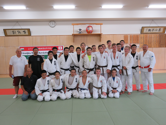 International Exchange Project by Maebashi City, Gunma Prefecture Judo Federation, Budapest Judo Federation (2016FY)1
