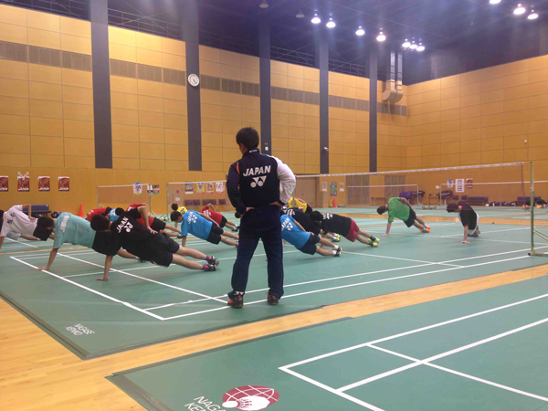 JSC-JOC-NF Collaboration Project: Badminton Camp for France Junior Player Utilizing Japan High Performance Center4
