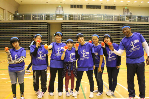 USF Sports Camp in 福島（子ども未来塾）1