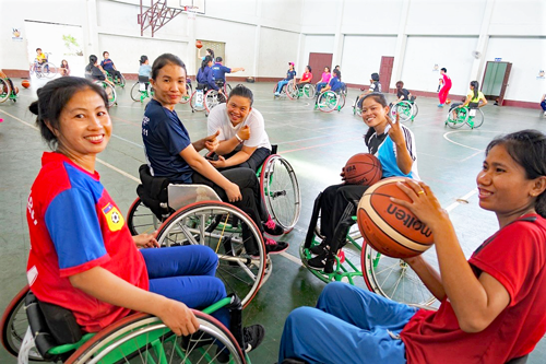 【Laos】Establishment of Wheelchair Basketball Teams and Training of Women’s Teams in 5 Prefectures1
