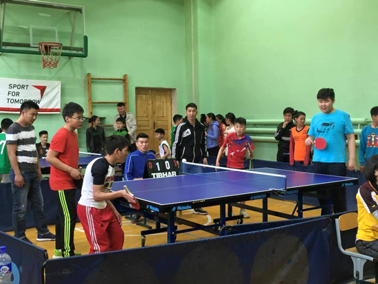 Donation of Used Table Tennis Equipment by the Japan Table Tennis Association3